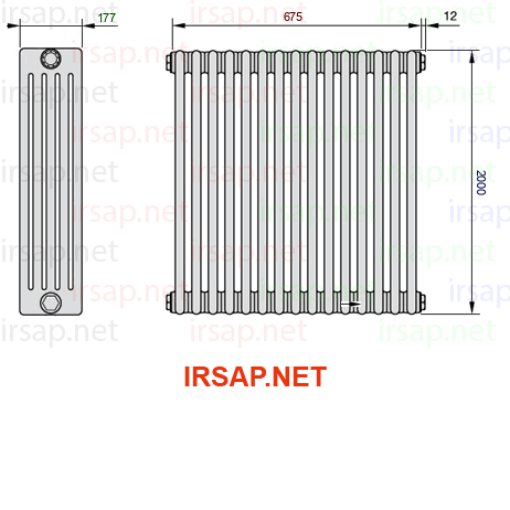 Радиатор IRSAP Tesi 52000/15 T14 CL 01